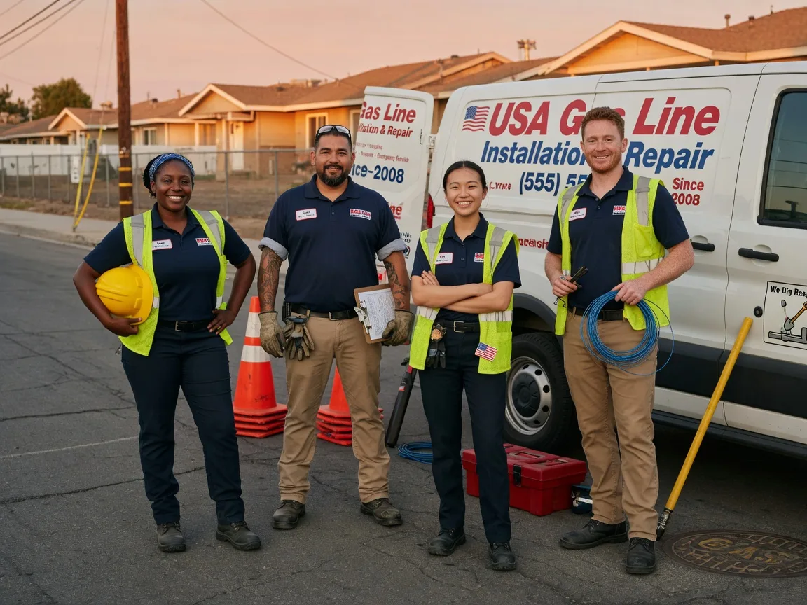 Gas Line Installation company in Holly Ridge, NC